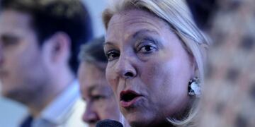 Lilita Carrió, sin pelos en la lengua (DYN / archivo)