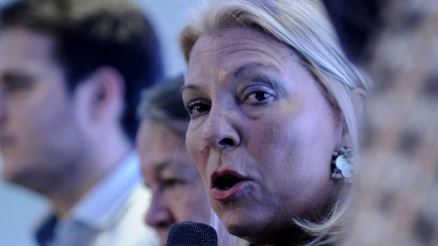 Lilita Carrió, sin pelos en la lengua (DYN / archivo)