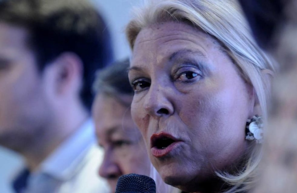 La picante frase de “Lilita” Carrió: “Antes los ‘gatos’ eran acompañantes, ahora las veo sentadas en las bancas”