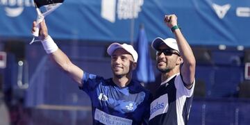 Agustín Gutiérrez (el menor de la familia), junto a Javier Martínez se quedó con un importante triunfo en el Máster de Pádel que se disputa en Marbella.