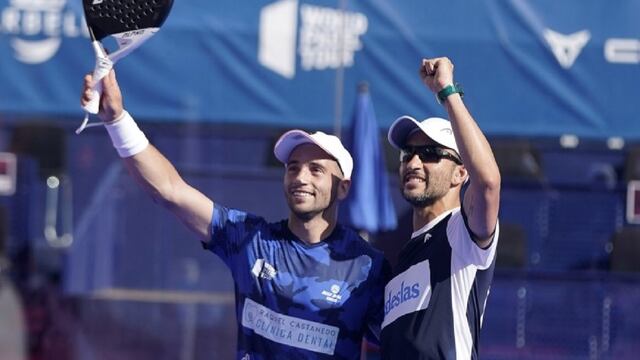 Agustín Gutiérrez (el menor de la familia), junto a Javier Martínez se quedó con un importante triunfo en el Máster de Pádel que se disputa en Marbella.