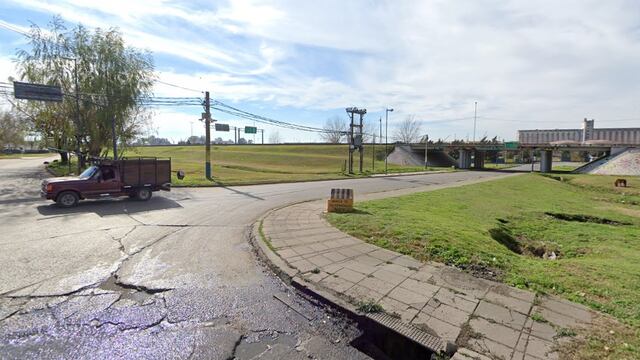 El siniestro ocurrió cerca del Bajo Ayolas. (Google Street View)