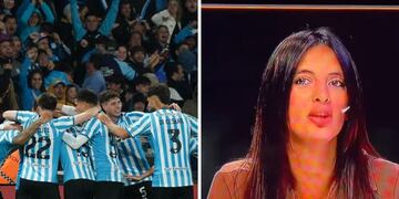 Lo hizo de nuevo: la increíble predicción de una periodista sobre el resultado exacto de Racing ante Cruzeiro