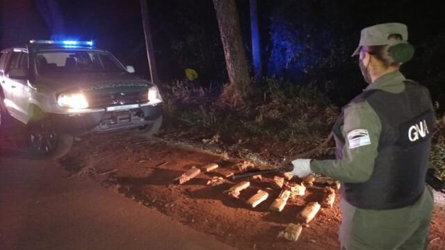 Incautan marihuana valuada en más de 2 millones en Eldorado.