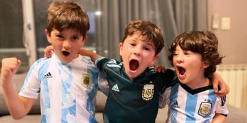 Cómo viven el Mundial de Qatar los hijos de Lionel Messi y Antonela Roccuzzo.