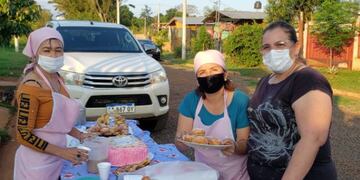 El barrio Don Pedro realiza actividades comunitarias junto al Programa “Trabaja Misiones”