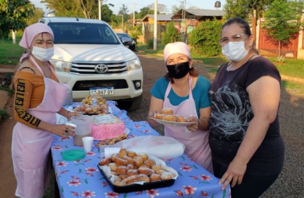 El barrio Don Pedro realiza actividades comunitarias junto al Programa “Trabaja Misiones”