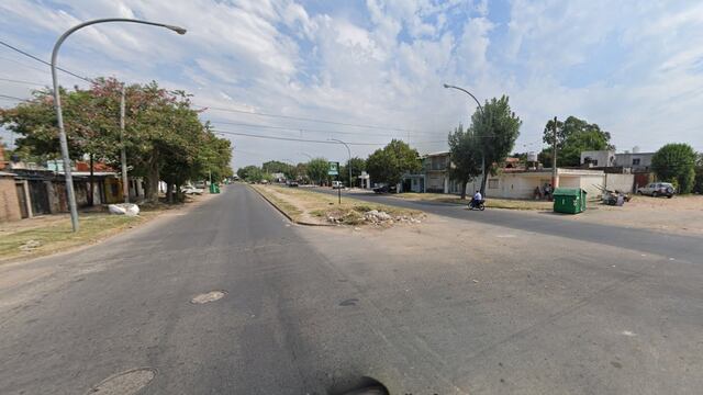 El homicidio se registró en inmediaciones del cruce de Avellaneda y Doctor Riva. (Google Street View)