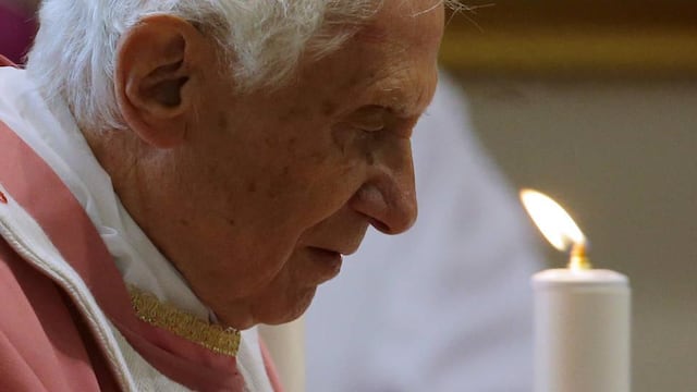 Benedicto XVI falleció este sábado a los 95 años.