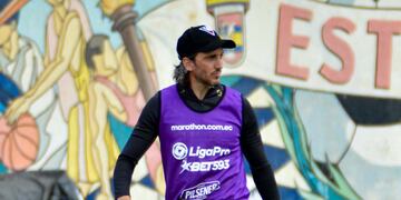 Luis Zubeldía, a punto de ser el nuevo DT del San Pablo, el gran rival de Talleres en Libertadores (Prensa Liga Deportiva Universitaria)