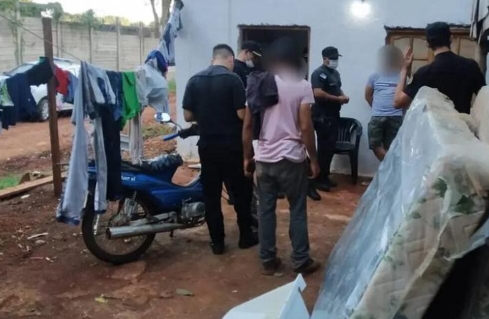Pareja detenida por robo de muebles y electrodomésticos en Puerto Iguazú