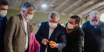 Jalil inauguró una nueva planta en Los Altos.