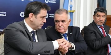 El mandatario tucumano dijo que el nuevo ministro “conoce a los gobernadores y a las provincias” y reafirmó el compromiso con Tucumán.