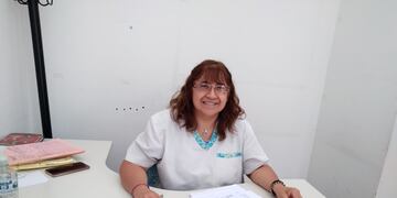 Dra. Chirino, Jornada de capacitación sobre Tuberculosis para personal de salud