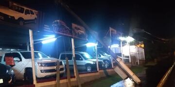 Nuevamente, las inclemencias del tiempo golpearon a Eldorado.