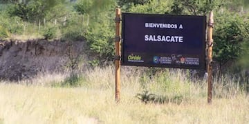 SALSACATE. Donde ocurrió el siniestro vial (Archivo).