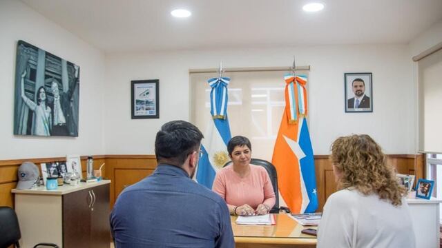 La secretaria de Gobierno recibió al nuevo jefe de base de la Agencia Nacional de Seguridad Vial