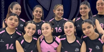 La Escuela Puntaltense de Vóley finalizó en el segundo puesto en Olvavarría, categoría Sub 18.