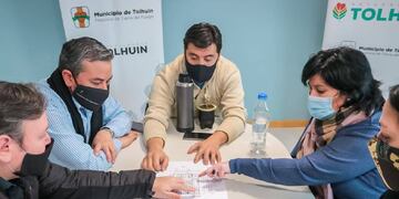 Harrington convocó a representantes del Concejo Deliberante para tratar la obra del hospital modular