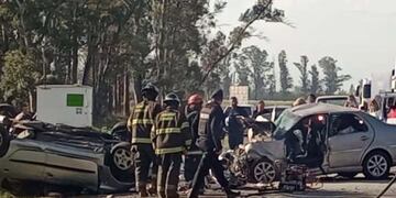 Choque mortal en la ruta 34, en jurisdicción de Rafaela