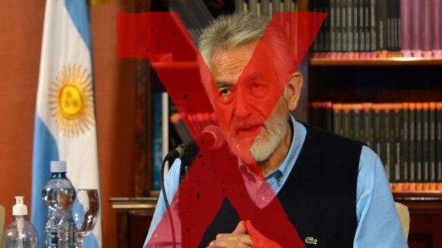 Alberto Rodríguez Saá repudiado por la oposición.