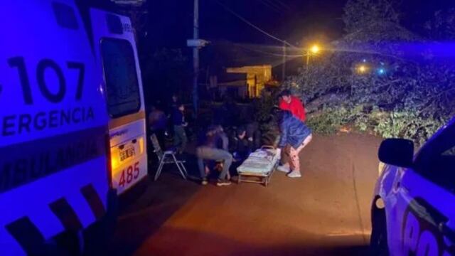 Accidente vial dejó como saldo a un herido en Oberá.