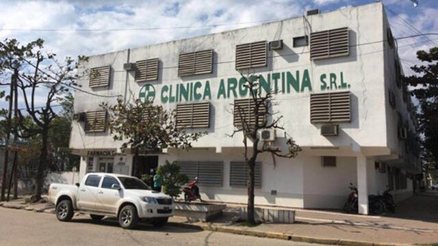 Una persona falleció en la Clínica Argentina de Clorinda y se esperan los resultados del hisopado