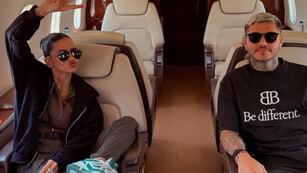 El millonario vuelo de urgencia de Mauro Icardi y la China Suárez a Milán: cuánto les salió y por qué viajaron