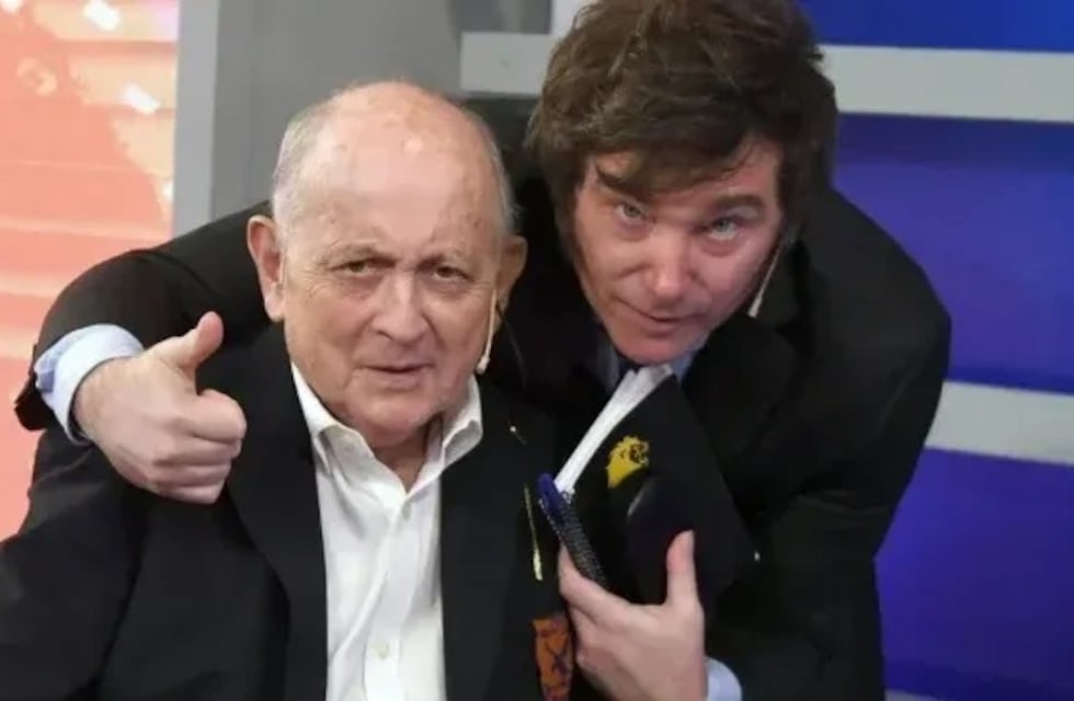 Internaron a “Chiche” Gelblung y Javier Milei fue a visitarlo