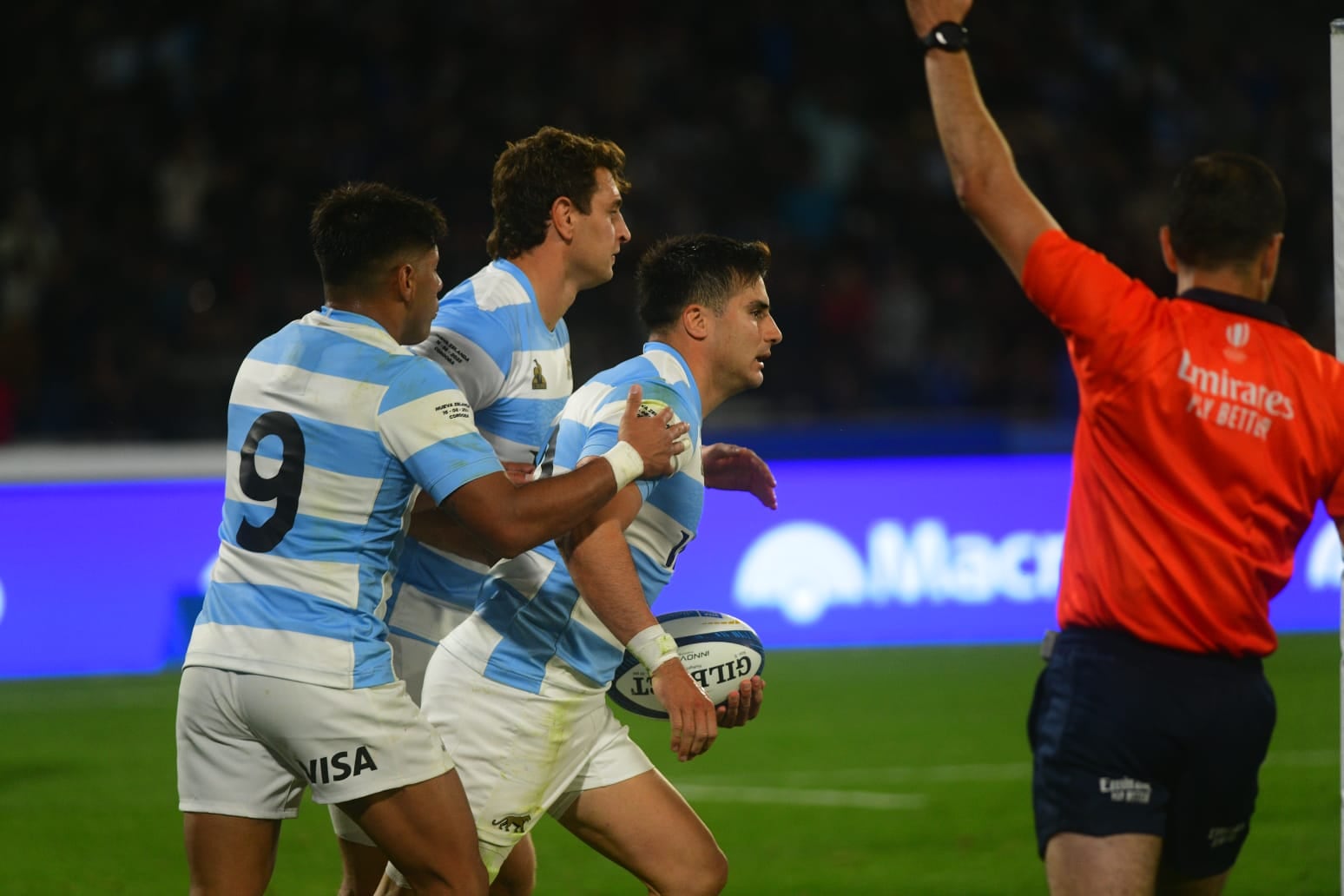 Los Pumas recibieron a los All Blacks por la primera fecha del Rugby Championship. (Nicolás Bravo / La Voz)