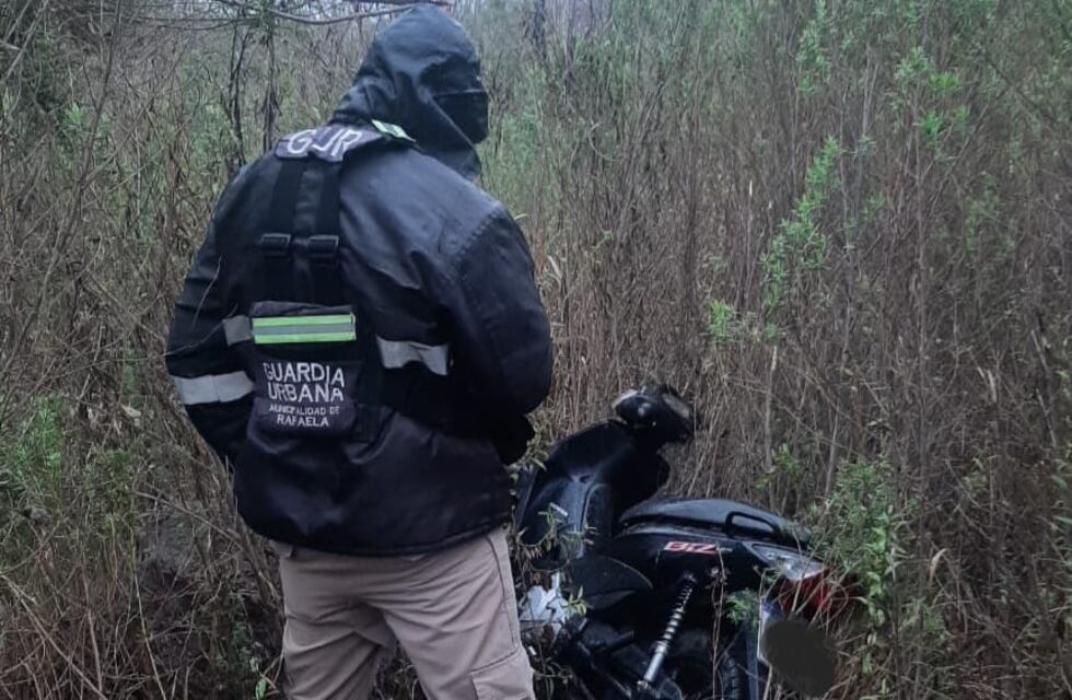 Recuperaron una moto robada