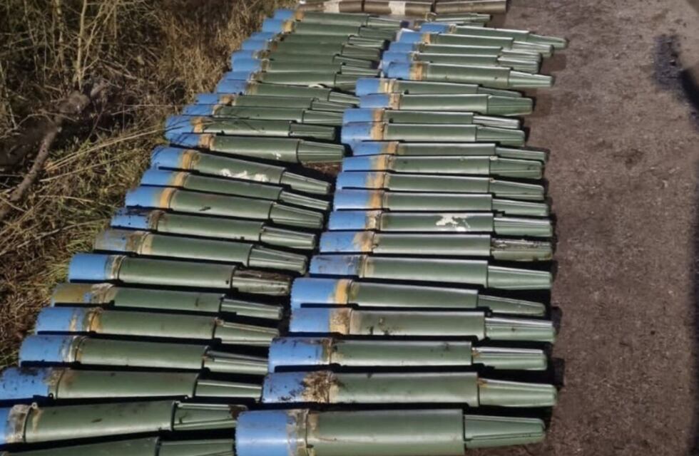 Ezeiza: salió a buscar leña y encontró un arsenal de guerra