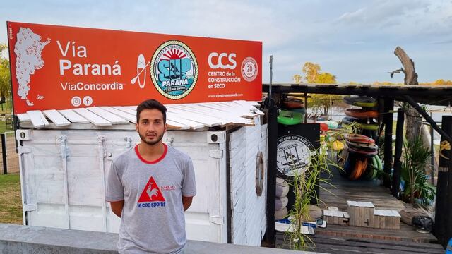 Santiago Boviez (@santiboviez ), finalizó en el 5° en la clasificación general de hombres, en la primera fecha del circuito mundial de Ultramaratones de Aguas Abiertas