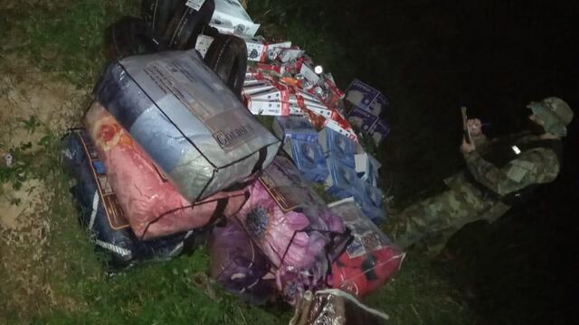 Secuestraron mercadería de contrabando en Puerto Iguazú.