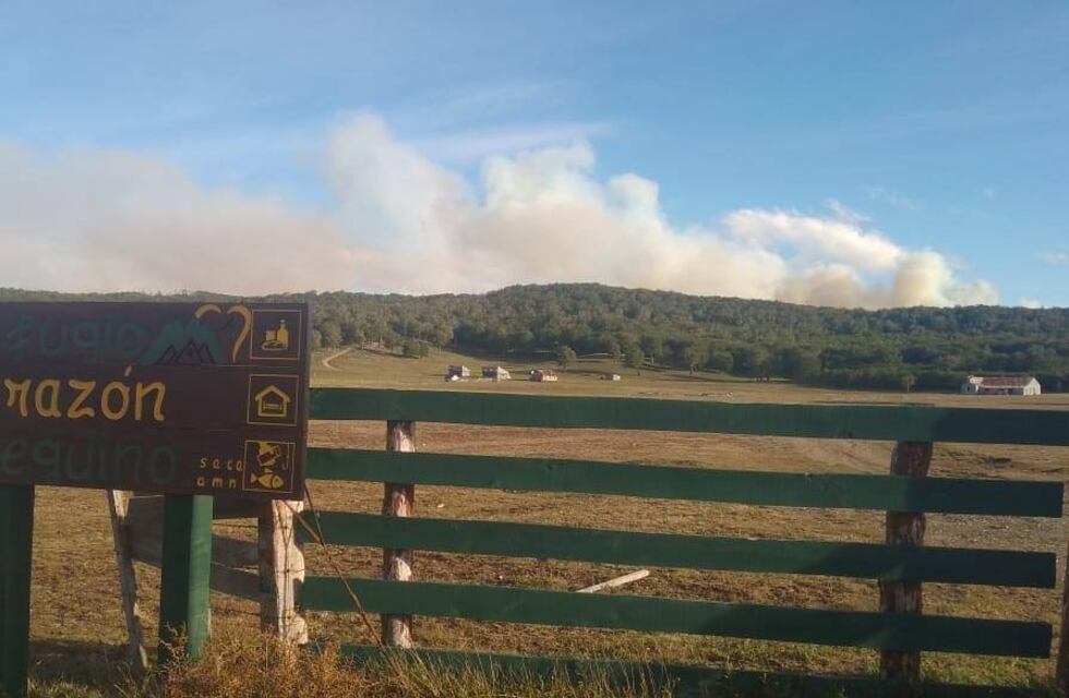 Se declaró un incendio forestal en la Reserva Provincial Corazón de la Isla