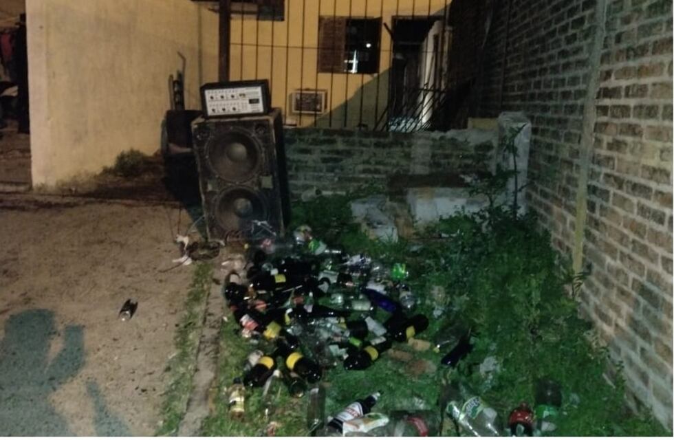 Madrugada agitada en Paraná: la policía intervino en varias fiestas clandestinas