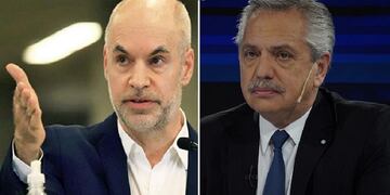 Horacio Rodríguez Larreta apunta a que el criterio para revaluar los inmuebles de la AFIP es incorrecto, con base en la declaración jurada patrimonial que presentó Alberto Fernández. Foto: Los Andes.