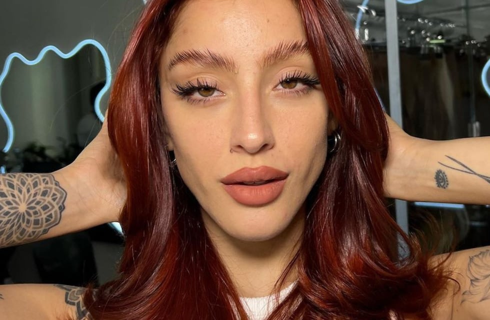 El look total white y con transparencias de Belén Negri que causó furor en Instagram