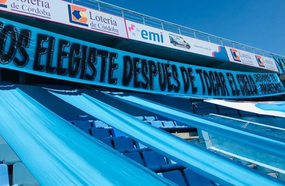 Belgrano y un homenaje Gigante a Maradona