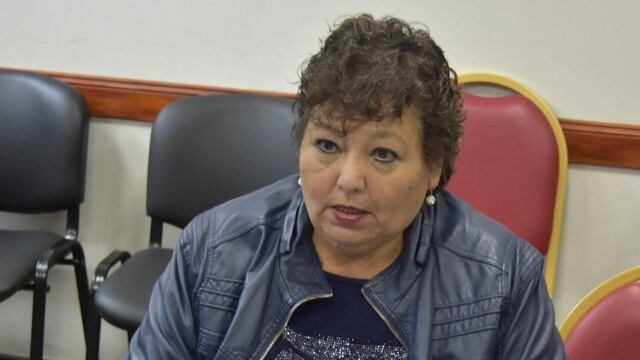 La secretaria general de APOC Jujuy, Susana Ustarez, expuso ante miembros de la Comisión de Finanzas de la Legislatura.