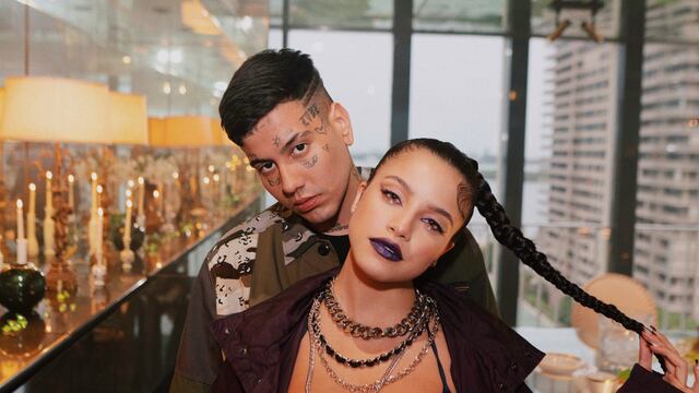 Emilia y Duki filmaron el clip en una mansión de Miami, con el fantasma de Frank Sinatra dando vueltas. (Sony Music)