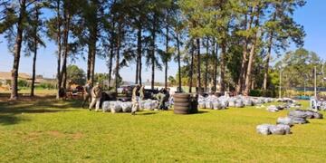 Millonaria apertura de mercadería de contrabando en Eldorado.