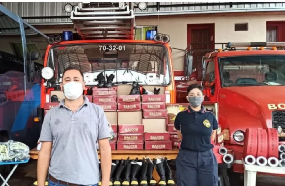 El cuartel de bomberos voluntarios de Iguazú renovó su equipamiento