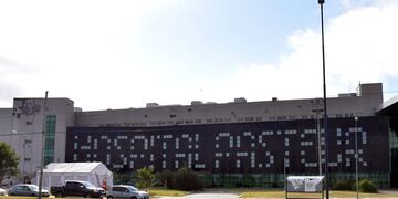 El obrero está grave, en el Hospital Pasteur.