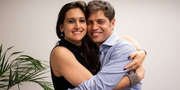 Axel Kicillof y su esposa, Soledad Quereilhac.
