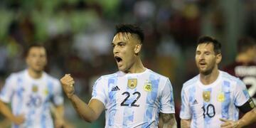 Venezuela vs Argentina por las Eliminatorias (AP)