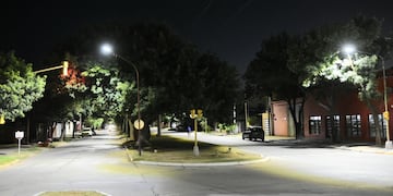 Nuevo sistema de iluminación de Av. Podio