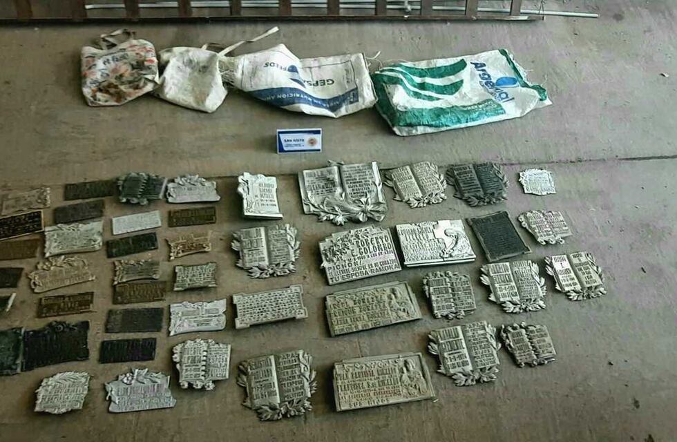 Morteros: allanamientos y un detenido por robo en cementerios