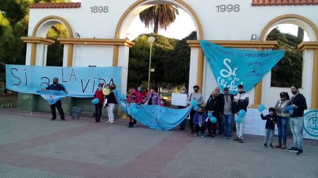 Actividades por la vida en la Plaza General Belgrano
