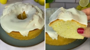 Cómo hacer una torta de limón casera: receta fácil y sin manteca